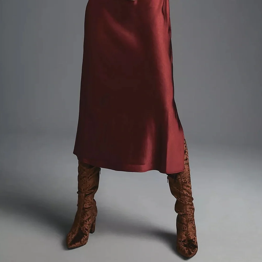 Anthropologie Mare Mare Layered Sweater & Slip Midi Dress - Picture 7 of 15